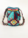 Turqoise Aztec Love Bag