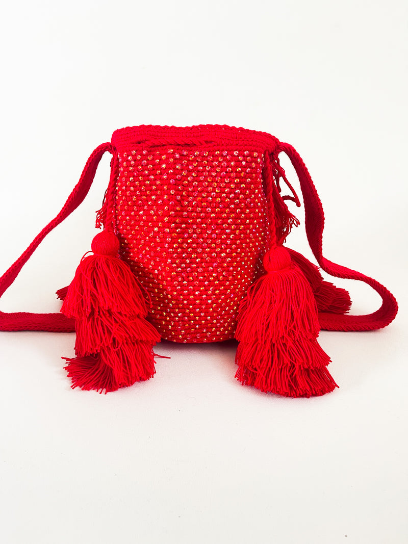 Bright Red Bag